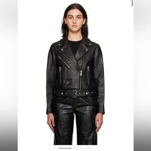 Anine Bing Leather Moto Jacket